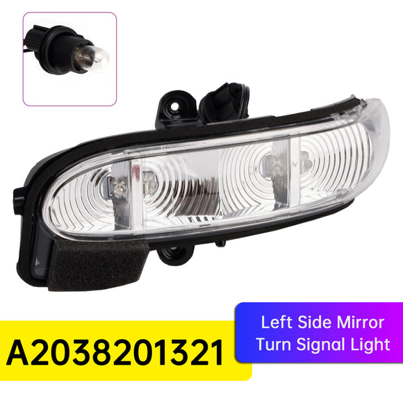 Mercedes Clase G 2008-2018 W463 Par de luces intermitentes para espejos laterales A2038201321 A2038201421