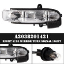 Mercedes Clase G 2008-2018 W463 Par de luces intermitentes para espejos laterales A2038201321 A2038201421-25