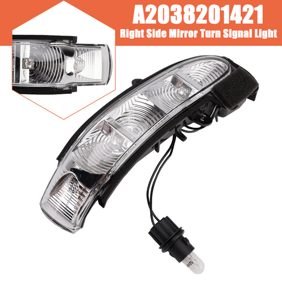 Mercedes Clase G 2008-2018 W463 Par de luces intermitentes para espejos laterales A2038201321 A2038201421
