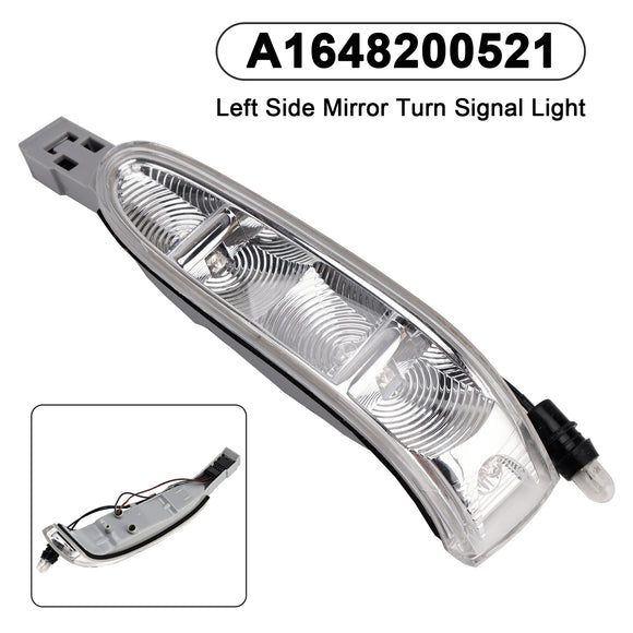 2005-2008 Mercedes ML W164 GL X164 Pair Side Mirror Turn Signal Light A1648200521 A1648200621