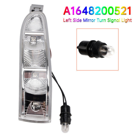 2005-2008 Mercedes ML W164 GL X164 Pair Side Mirror Turn Signal Light A1648200521 A1648200621
