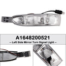 2005-2008 Mercedes ML W164 GL X164 Pair Side Mirror Turn Signal Light A1648200521 A1648200621-20