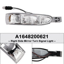 2005-2008 Mercedes ML W164 GL X164 Pair Side Mirror Turn Signal Light A1648200521 A1648200621-88