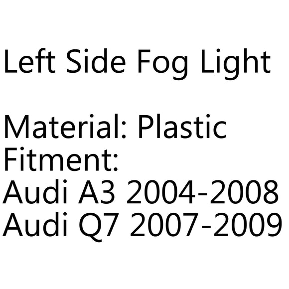 Luz antiniebla de conducción para Audi A3 2004-2008 Q7 2007-2009