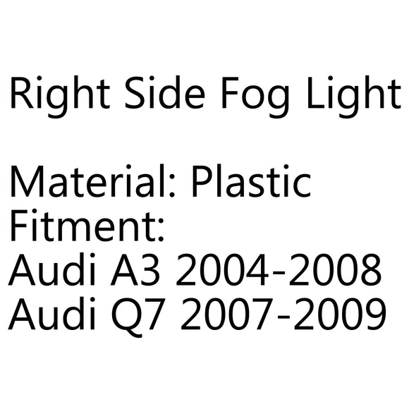 Luz antiniebla de conducción para Audi A3 2004-2008 Q7 2007-2009