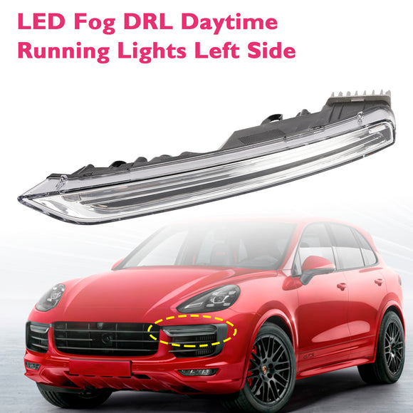 2015-2017 Porsche Cayenne 958 paire de feux de jour LED antibrouillard DRL 95863118130 95863118230