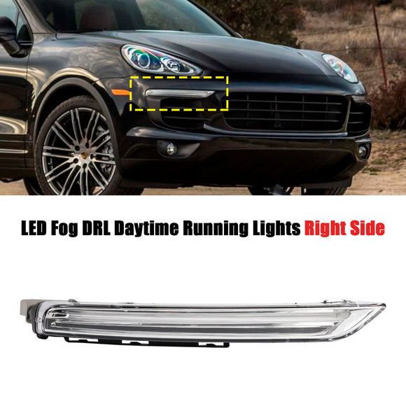 2015-2017 Porsche Cayenne 958 paire de feux de jour LED antibrouillard DRL 95863118130 95863118230