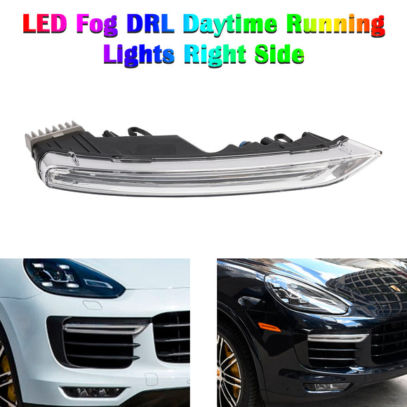 2015-2017 Porsche Cayenne 958 paire de feux de jour LED antibrouillard DRL 95863118130 95863118230
