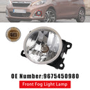 2008-2023 Peugeot Partner Boxer Expert 2x Front Fog Light Lamp 9675450980 6206N0-63