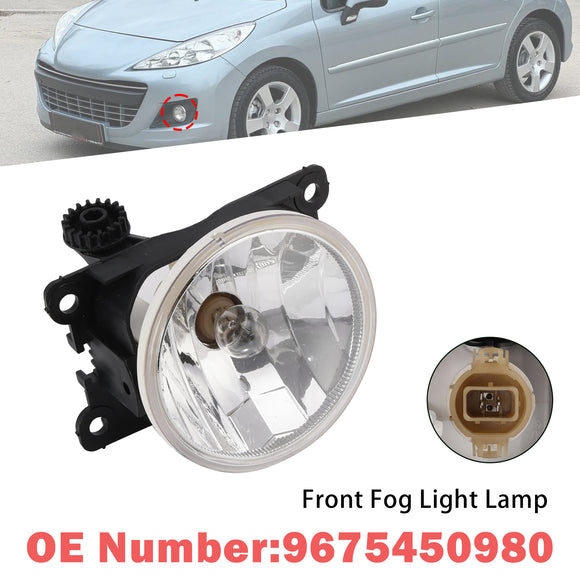 2008-2023 Peugeot Partner Boxer Expert 2x Front Fog Light Lamp 9675450980 6206N0