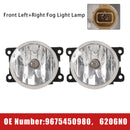 2008-2023 Peugeot Partner Boxer Expert 2x Front Fog Light Lamp 9675450980 6206N0-24