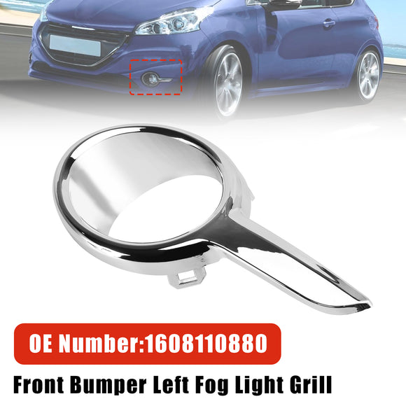 Links + Rechts Mistlamp Grill 1608110880 1608111480 Voor Peugeot 208 2012-2015