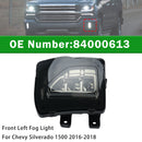 2016-2018 Chevy Silverado 1500 luz antiniebla delantera 84000613 84000614-30