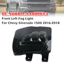 2016-2018 Chevy Silverado 1500 luz antiniebla delantera 84000613 84000614-33