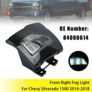 2016-2018 Chevy Silverado 1500 luz antiniebla delantera 84000613 84000614-50