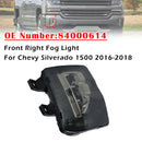 2016-2018 Chevy Silverado 1500 luz antiniebla delantera 84000613 84000614-52