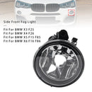 2010-2019 BMW X3 X4 X5 X6 Pair Front Fog Light Lamps Without Bulbs 63177238787 63177238788-30