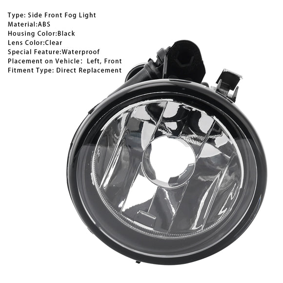2010-2019 BMW X3 X4 X5 X6 Pair Front Fog Light Lamps Without Bulbs 63177238787 63177238788