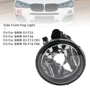 2010-2019 BMW X3 X4 X5 X6 Pair Front Fog Light Lamps Without Bulbs 63177238787 63177238788-49