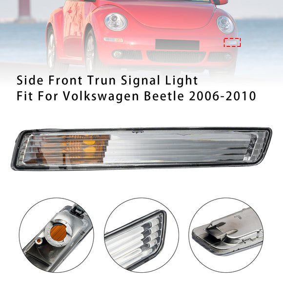 2006–2010 Volkswagen Beetle Paar Frontstoßstangen-Blinkerleuchte ohne Glühbirnen 1C0953041R 1C0953041Q