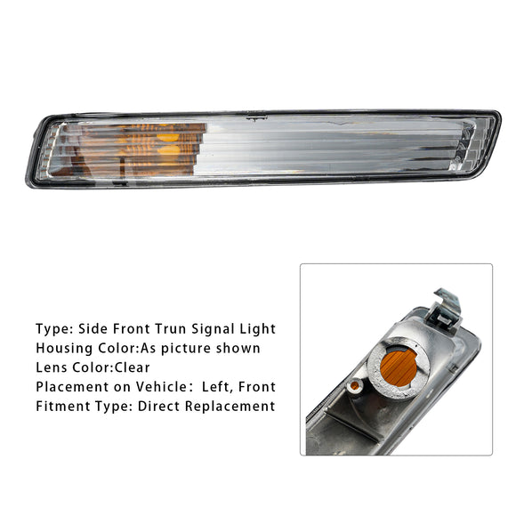 2006–2010 Volkswagen Beetle Paar Frontstoßstangen-Blinkerleuchte ohne Glühbirnen 1C0953041R 1C0953041Q