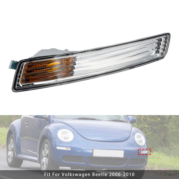 2006–2010 Volkswagen Beetle Paar Frontstoßstangen-Blinkerleuchte ohne Glühbirnen 1C0953041R 1C0953041Q