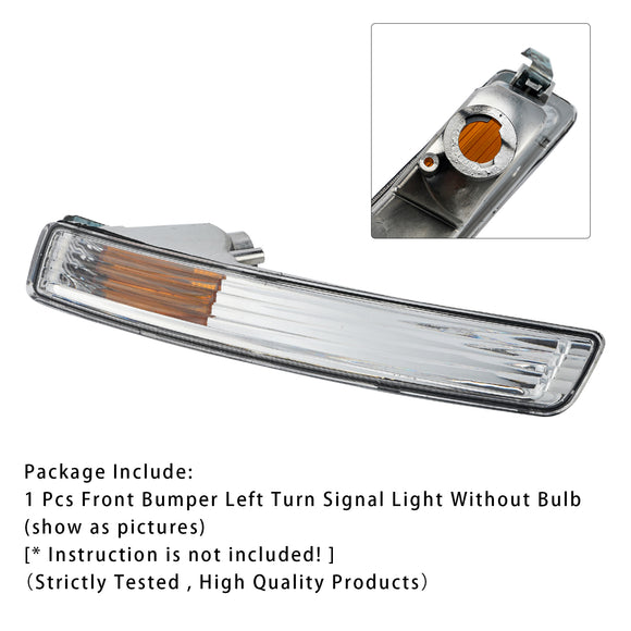 2006–2010 Volkswagen Beetle Paar Frontstoßstangen-Blinkerleuchte ohne Glühbirnen 1C0953041R 1C0953041Q