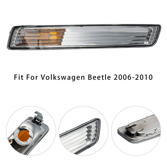 2006–2010 Volkswagen Beetle Paar Frontstoßstangen-Blinkerleuchte ohne Glühbirnen 1C0953041R 1C0953041Q