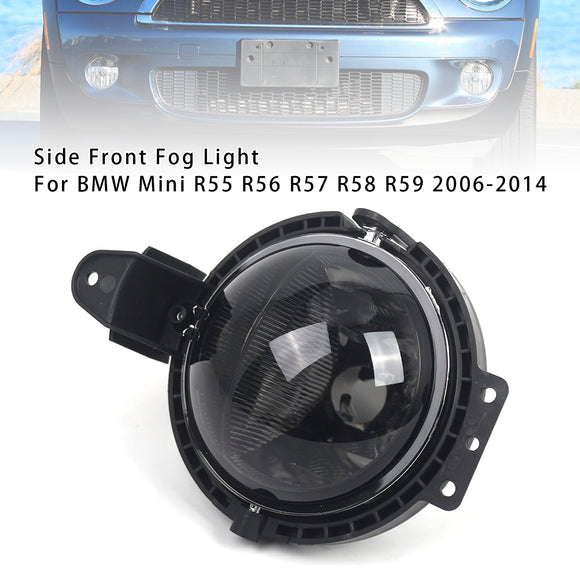 2007-2015 Mini R55 R56 R57 R58 R59 Par Amortecedor Dianteiro Luz de Nevoeiro Lente de Fumaça 63172751295 51112751295