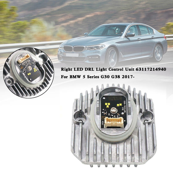 2017-2024 BMW 5-sarjan G30 G38 2x LED DRL -valon ohjausyksikkö 63117214939 63117214940