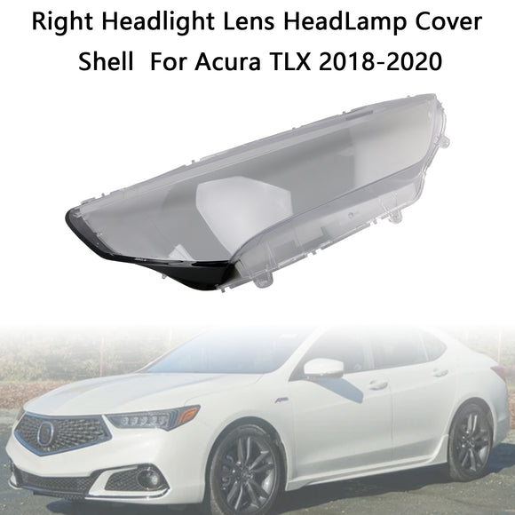 2018-2020 Acura TLX Lente del faro sinistra + destra Guscio della copertura del faro