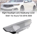 2018-2020 Acura TLX Lente del faro sinistra + destra Guscio della copertura del faro-35