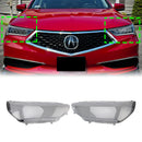 2018-2020 Acura TLX Lente del faro sinistra + destra Guscio della copertura del faro-1