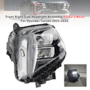2025-2026 Hyundai Tucson 2PCS Left + Right Headlight Assembly 92102-CW650 92101-CW650-55