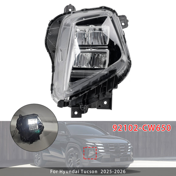 2025-2026 Hyundai Tucson 2PCS Left + Right Headlight Assembly 92102-CW650 92101-CW650