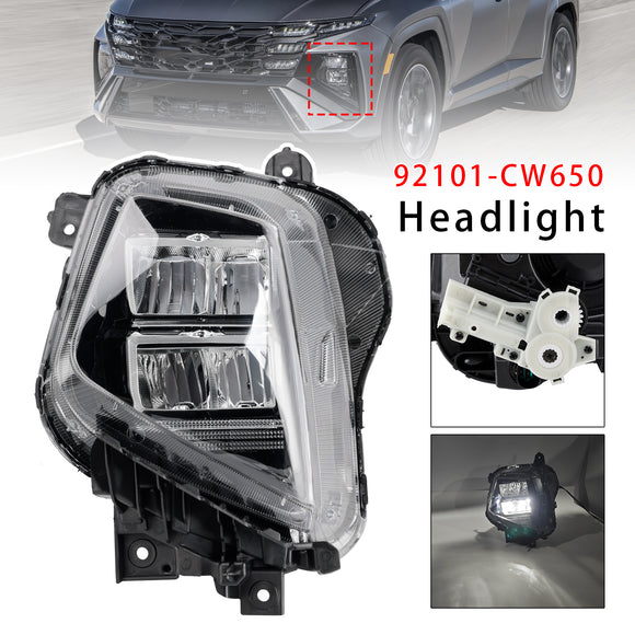2025-2026 Hyundai Tucson 2PCS Left + Right Headlight Assembly 92102-CW650 92101-CW650