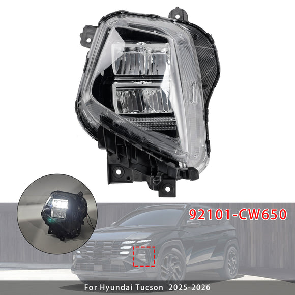 2025-2026 Hyundai Tucson 2PCS Left + Right Headlight Assembly 92102-CW650 92101-CW650
