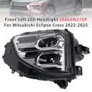 2022-2025 Mitsubishi Eclipse Cross Front Left+Right LED Headlight 26060W270P 26010W270P-20