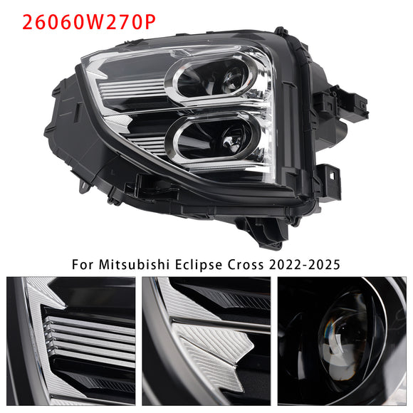 2022-2025 Mitsubishi Eclipse Cross Front Left+Right LED Headlight 26060W270P 26010W270P