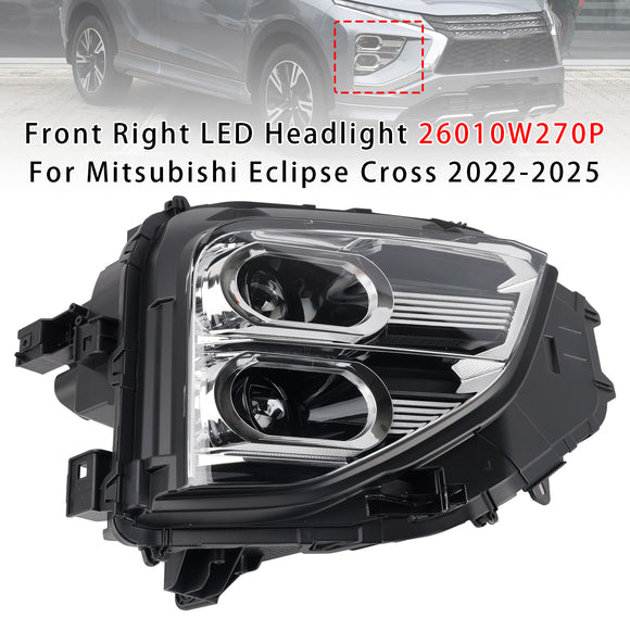 2022-2025 Mitsubishi Eclipse Cross Front Left+Right LED Headlight 26060W270P 26010W270P