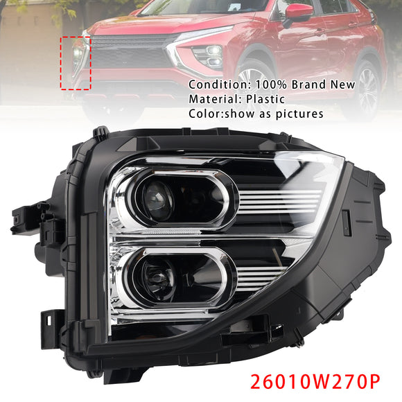 2022-2025 Mitsubishi Eclipse Cross Front Left+Right LED Headlight 26060W270P 26010W270P