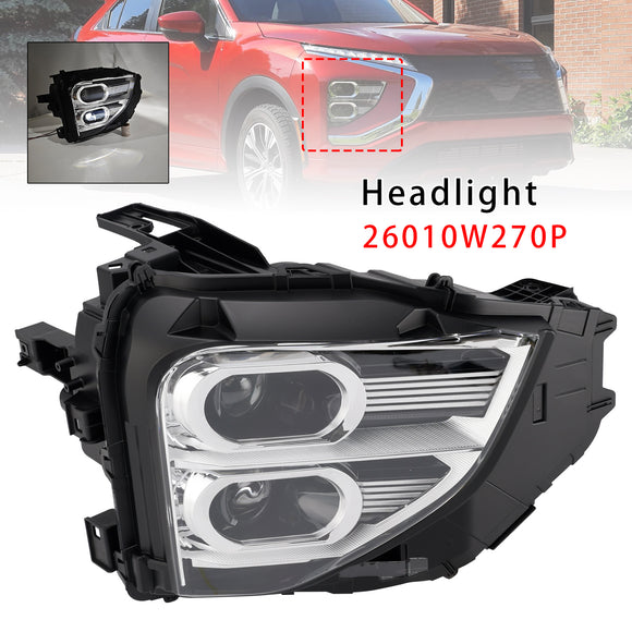 2022-2025 Mitsubishi Eclipse Cross Front Left+Right LED Headlight 26060W270P 26010W270P