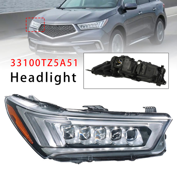 2017-2020 Acura MDX Links + Rechts LED-koplamp 33100TZ5A51 33150TZ5A51