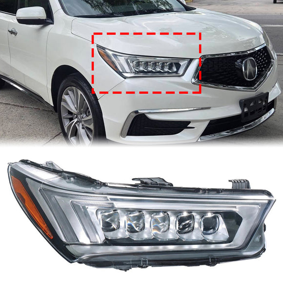 2017-2020 Acura MDX Links + Rechts LED-koplamp 33100TZ5A51 33150TZ5A51