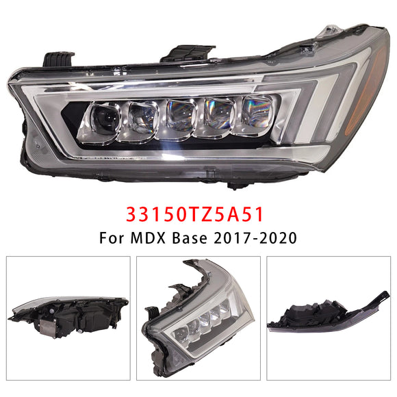 2017-2020 Acura MDX Links + Rechts LED-koplamp 33100TZ5A51 33150TZ5A51