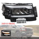 2022–2026 Nissan Frontier vorne links + rechts LED-Scheinwerferbaugruppe 26060-9BU0D 26010-9BU0C-58