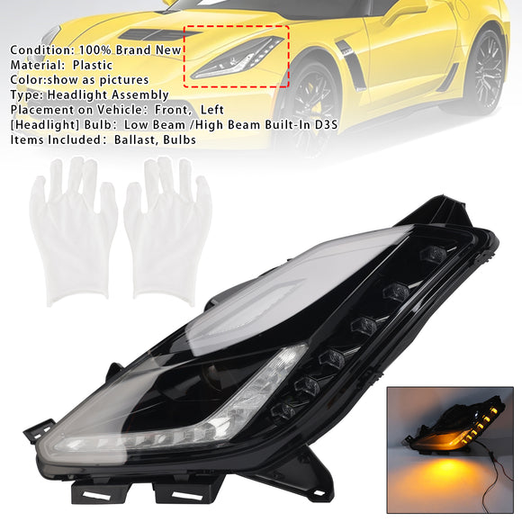 2014-2019 Chevy Corvette C7 HID Xenon-koplampmontage met ballast 8-pins 84750166 84122616