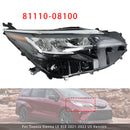 2021-2022 Toyota Sienna LE XLE Conjunto de farol LED esquerdo + direito LED 81110-08100 81150-08100-72