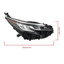 2021-2022 Toyota Sienna LE XLE Conjunto de farol LED esquerdo + direito LED 81110-08100 81150-08100-55