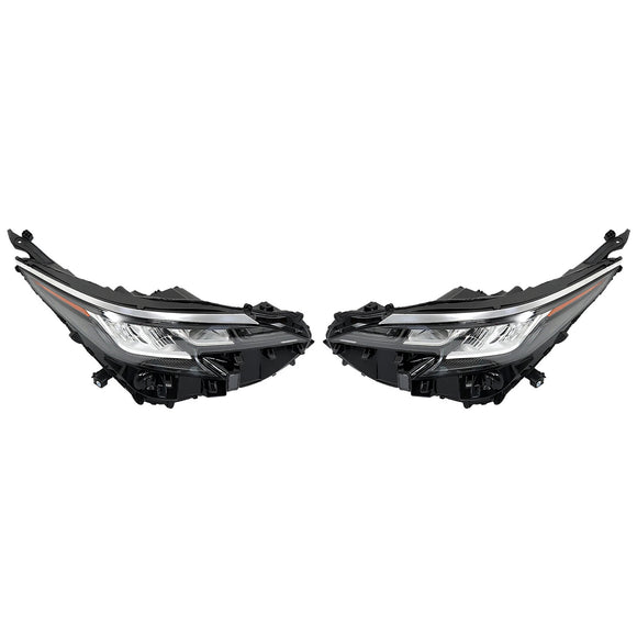 2021-2022 Toyota Sienna LE XLE Conjunto de farol LED esquerdo + direito LED 81110-08100 81150-08100